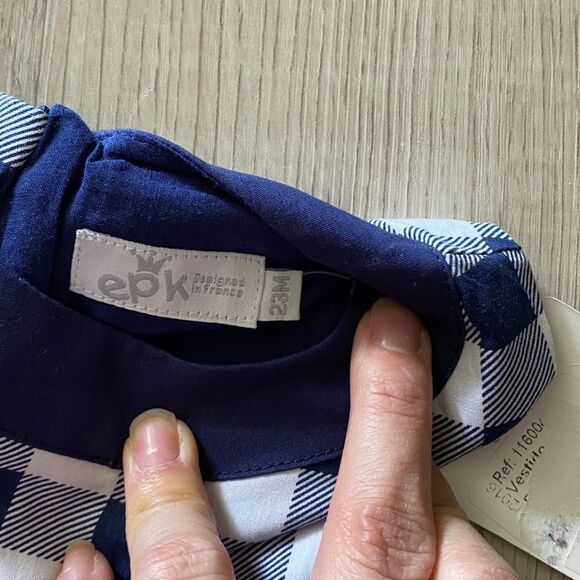 EPK Baby Girl PLAID DRESS - Picture 4 of 5